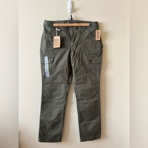 NWT Duluth Trading Co. Woman’s DuluthFlex Fire Hose Slim Leg Cargo Pants